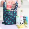 Foldable Shopping Bags Nylon Reusable Grocery Storage Bag Eco Friendly Shopping Bags Tote Bags 19 Colors W35*H55cm HH7-1165