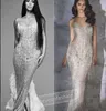 Evening dress Yousef aljasmi Kim kardashian Sweetheart Beaded Tassels Long dress Almoda gianninaazar ZuhLair murad Ziadnakad 0013