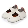 2018 nouvel été chaud en cuir véritable pur blanc en forme de coeur chaussures souples premier marcheur infantile fille garçons bébé mocassins 0-2 ans