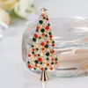 Spille di alte dell'albero di Natale di alta qualità con cristallo per donne uomini bambini allegri regalo di Natale badge di rinestone intero moda j5590993