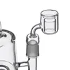 XXL Quartz Térmico Banger Acessórios para fumantes de unhas 10mm 14 mm 18 mm Tubo duplo para tubos de água Bongos de tigela de vidro