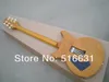 Nouveauté vert jaune oiseau fretboard guitare électrique livraison gratuite matériel doré guitare