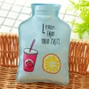 Hand Warm Water Bottle Portable Hand Warmer Water Injection Storage Bag Tools Cartoon Cute Mini Hot Water Bottles Bag