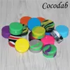 Wax containers silicone box 3ml 5ml 10ml 22ml Nonstick silicon container food grade jars dab tool storage jar oil holder for vapo2508433