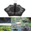 Pompe de fontaine solaire 1.4W Jardin Pompe à eau solaire Pompe à eau alimentée à eau Fountaine flottante pour bains d'oiseaux ou étangs nouveaux