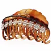 Graceful Women Hair Accessories Hair Claw Crab Clips Refined Crystals Barrettes Ponytail Girls Hairgrip Ornaments HC145