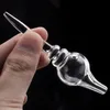 Glazen bubble carb cap met Dabber Clear Bubble Carb Cap Glass Carb Cap voor Quartz Banger DAB Rigs Olierouts 761