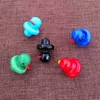 Оптовая DHL Free Carb Caps Новые Курительные принадлежности Мини Cute Multicolor UFO Duck Carb Caps для стекла Dab Rigs DCC01