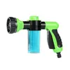 Green Car Washer Schiuma ad alta pressione Pistola ad acqua Professione Pulizia auto Schiuma Pistola Lavaggio Foamaster Pistola Acqua Sapone Shampoo Spraye