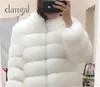 Dangal 983 2018 Nowe Kobiety Kobiety Faux Fur Coat Plus Rozmiar Jesień Zima Ciepła Futra Z Długim Rękawem Faux Kurtka Gilet Fourrre
