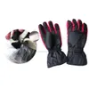 1 Pair Battery Carbon Fiber Heating Skiing Gloves Battery Box Power Electric Ride Gloves Intelligent Continuous Heating