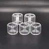 TFV12 TFV8 Big Baby TFV12 Prince TFV8 x Baby Vape Pen 22 Plus för RBA Coil Replacement Bulb Fat Boy Convex Glass Tube