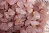 100 г натуральный розовый грубый кристаллический камень розовый кварц оригинальный каменный образец заживление для домашнего украшения