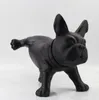Estatueta de cachorro buldogue francês de resina, decoração vintage para casa, artesanato, objetos de decoração de sala de estar, ornamento de cachorro, estátua de animal de resina2151