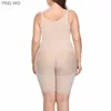 6XL grande taille femmes Shapewear sous le buste contrôle de la taille post-partum corps Shaper dentelle ourlet Compression gaines bout à bout contour du corps