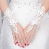 Gloves New Arrival Bridal Gloves Lace Applique Short Wedding Accessories Bridal Glves Free Shipping Bridal Gloves On sale now