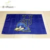 NCAA Delaware Fightin 'Blue Hens Polyester Flag 3FT * 5FT (150 cm * 90 cm) Flaga Transparent Dekoracja Latająca Dom Ogród Outdoor Gifts