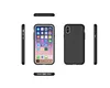 Housse hybride antidérapante pour Iphone X 5.8 '' Combo ShockProof en plastique dur + TPU 2in1 Slim Armor robuste robuste anti-rayures peau double