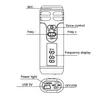 Leory Mini Reverb Handheld FMツアーガイド用ワイヤレスマイクラウドスピーカーメガホン会議マイクマイクMIC1686500