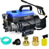 Lave-auto, nettoyeur haute pression domestique 220 V, nettoyeur auto-aspirant, pompe à brosse à jet d'eau, pompe auto-lavage