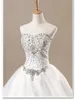 2018 Real Sample Gorgeous Illusion Diamond Royal High Collar Wedding Dress with Sheer Back Cathedral Bridal Gown