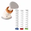 Newsest Portable Chin Massager halsringning Smalare halsövare Mini Double Chin Borttagning Massager Beauty Health Care Tool8616096