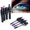 Newest Waterproof Curling Eyelash Colorful Mascara Charming Longlasting Eyelashes Makeup Cosmetic Long Fiber Curl Eyelash Extensio7885825