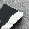 2018 Märke Designer Speed ​​Sock High Quality Speed ​​Trainer Skor För Män och Kvinnor Skor Speed ​​Stretch-stickade skor Mid Sneakers Storlek EUR 36-45