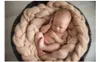 Nyfödda fotografi rekvisita 4M 12Colors ull twist rep foto rekvisita bakgrund Baby fotografering rekvisita fotografia kostym