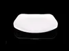 A5 dania melaminy imitacja porcelany obiadowa kwadrat wypaczony krawędź łańcuch restauracja melamina stołowa kolacja płyta
