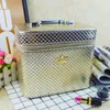 Women Noble Crown Big Trupe Big Professional Makeup Case Organizer عالية الجودة من مستحضرات التجميل.