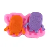 Cake Moulds Desplicable Me Ice Moulds Little Yellow Cartoon Man Fondant Mold Silicone Mold Chocolate Mold Tools