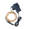 10M 20M 30M 40M 50M Holiday LED String Light Copper Wire Starry Rope Waterproof Flexible Fairy Lights Party Garde+12V Power Adapter