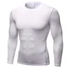 Homens de Manga Curta de Fitness Basketball Correndo Sports camiseta térmica Musculação Musculação Ginásio Compressão Collants Jersey Jaqueta Tops