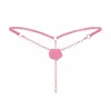 Sexy Women Lace Underpants Rose Pearl V-string Panties Erotic Lingerie Tangas High quality Fashion Intimates Culotte Femme #10