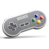 Hot 8Bitdo SF30 SN30 2.4G Wireless Gamepad Retro Controller with 2.4G NES Receiver USB-C Wireless Game Pad for SNES Classic Edition