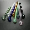 Pyrex de pyrex pirex tubos de tubos de tubos de vidro tubos de vidro tubos de fumar tubulações novas cores cor aleatoriamente enviar SW37