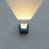Lámpara de pared a prueba de agua a prueba de agua LED al aire libre moderno Lámpara de patio IP65 LED al aire libre LED ARRIBA ABAJO ABAJO LUZ DE LUTE DE PARED ABAJO LUZ DE PORCHO