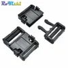 100pcs/lot 5/8" 3/4" Plastic Side Release Buckles For Paracord Survival Bracelets Black Webbing 16mm 20mm