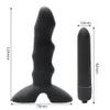 IKOKY Vibratore Butt Plug Giocattoli del sesso per le donne Uomini Masturbazione Plug anale Massaggiatore della prostata G Spot Stimolare il prodotto adulto Sex Shop S1018