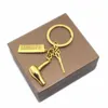 مجفف مقص مشط مفتاح المعلقات الرئيسية حلقات المجوهرات مجوهر