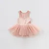 Newborn Baby Girl Dresses 1 Year Birthday Dress Ball Gown Tulle Toddler Kids Dress Infant Princess Party Baby Girl Clothes