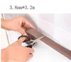 3,8 cm x 3,2 m nuevo DIY autoadhesivo impermeable baño mosaico PVC pegatina de pared cocina pegatinas de cerámica decoración del hogar regalo de fiesta