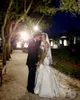 Famous Celebrity Wedding Dress with Off The Shoulder Sexy Sweetheart Neckline Satin Luxury Beading Crystals Mermaid Bridal Dress Plus Size