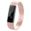 Pulsera inteligente Rastreador de ejercicios Reloj inteligente Contador de pasos Monitor de actividad Reloj Reloj despertador Vibración Reloj de pulsera inteligente para teléfono IOS Android