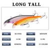 Nouveau Crayon Laser Swimbaits Minnow Wobbler Leurre de pêche 12.9g 11cm Lèvre Courte Artificielle Dur Appât avec 3 crochets