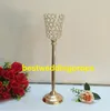 Dekorasyon Yeni Stil Kristal Düğün Avize Çiçek Çiçek Standı Candelabras, Düğün Masa Şamdan Centerpiece Masalar Süslemeleri Best0282