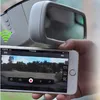 WiFi 1080p 170 ° Uppspelning Hidden Car DVR HD Videokamera Recorder Night Vision Dashboard Vision Veikulär kamera Video Registratörsbil DVR