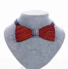 Новая мода старинные Палисандр галстуки-бабочки ручной резьбой Зебра зерна для джентльмена свадьбы деревянные Боути Бесплатная доставка