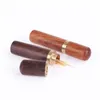 1PC Chinese Style Wooden Toothpick Holder Pocket Mini Travel Toothpick Storage Ebony Rosewood Handmade Secret Stash Box